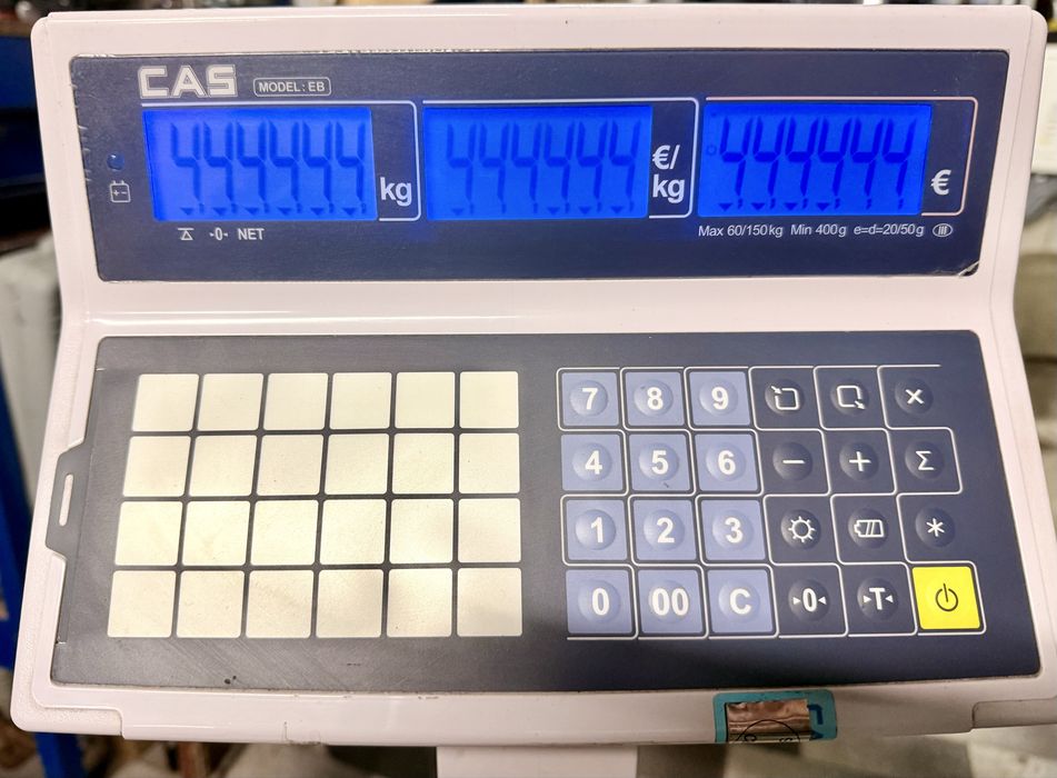 Balança eletrónica comercial CAS model EB