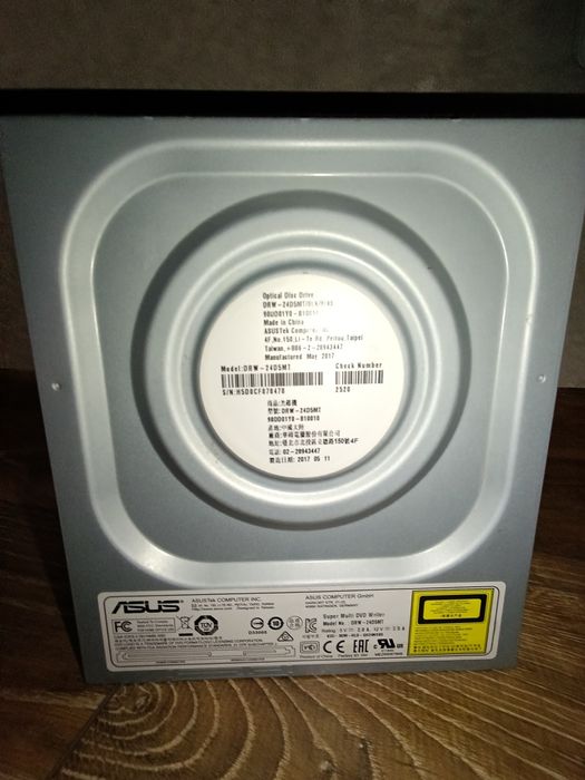 Оптичний привід ASUS DRW-24D5MT Black