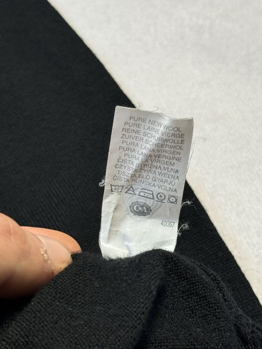 Шерстяной гольф C&A черный мужской (оригинал) водолазка