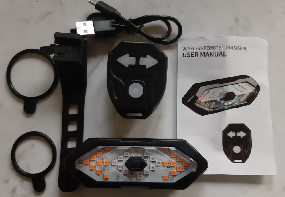 Вело габарит с поворотниками