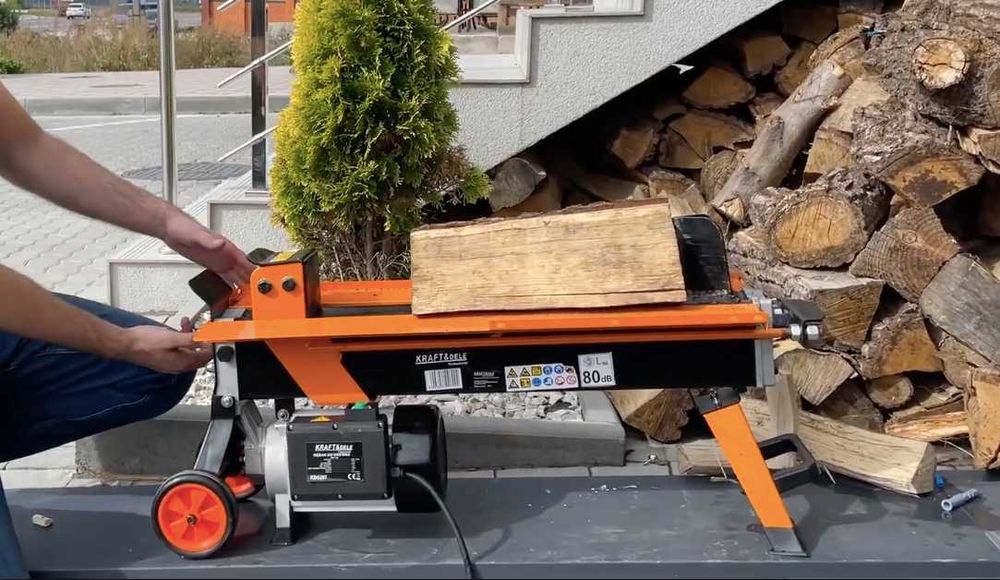 ХІТ ПРОДАЖ Гідравлічний дровокол на 7 тонн електричний