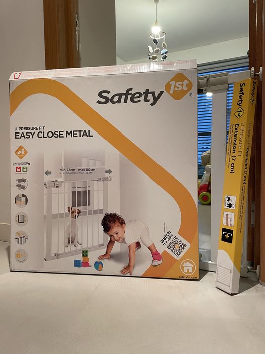 Portäo de Segurança de criança branco, como novo