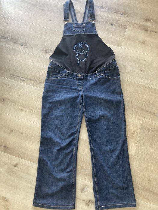 Spodnie ogrodniczki ciążowe