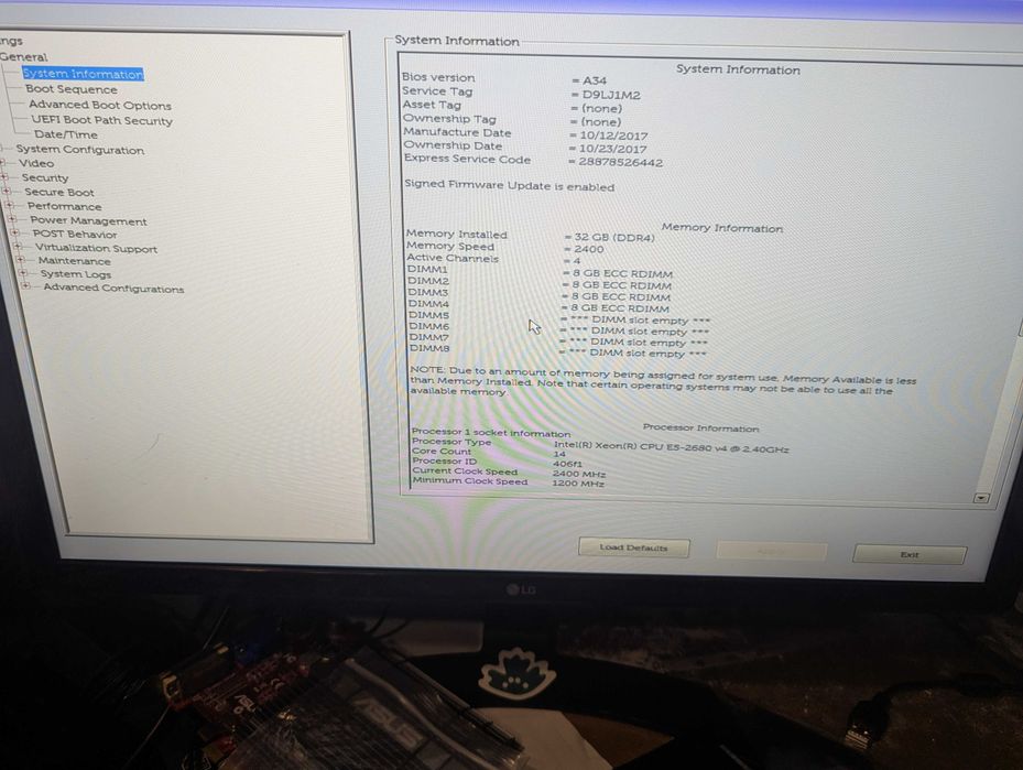 Робоча станція Dell T5810 | Xeon E5-2658 V4 (14\28) | 32GB \ 64GB DDR4 | GT630 2GB