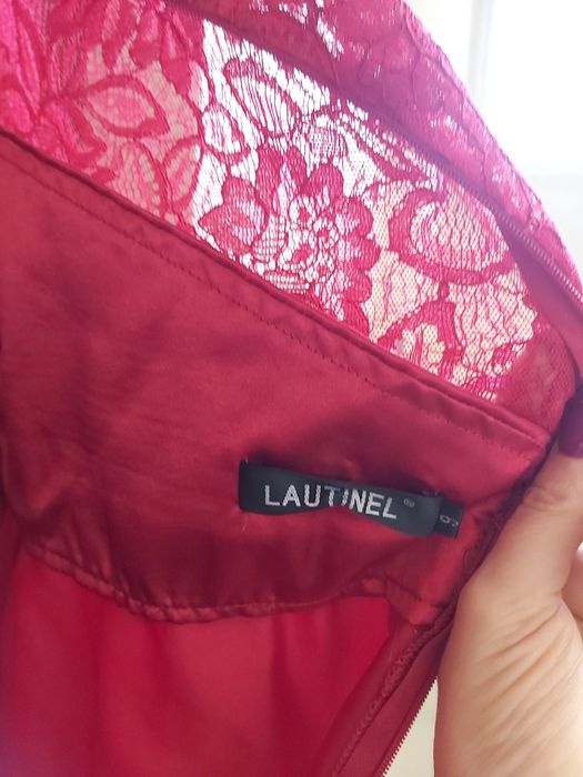 Vestido comprido vermelho