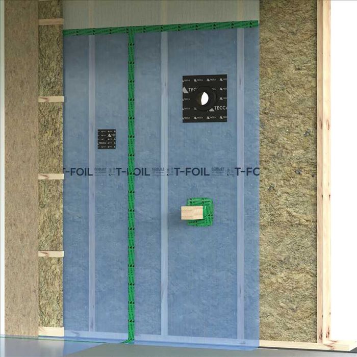 Mocna folia paroizolacyjna Norweska SINTEF  transparentna paroizolacja