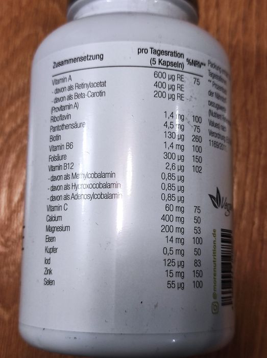 Kompleks witamin i minerałów