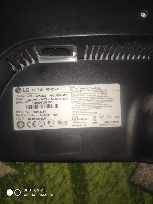 Монітор lg до ком.