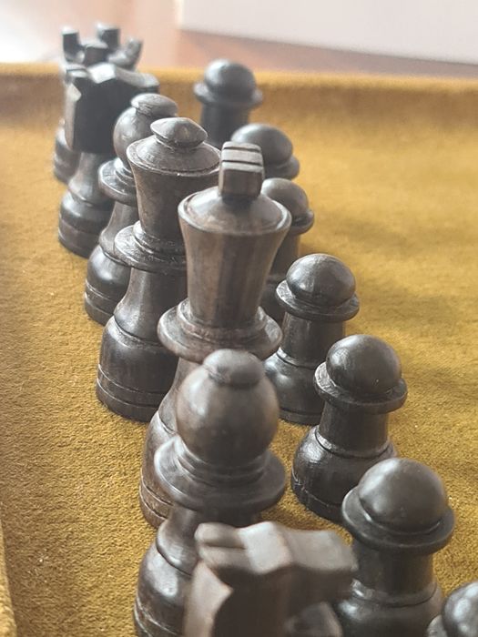 Peças de xadres material nobre