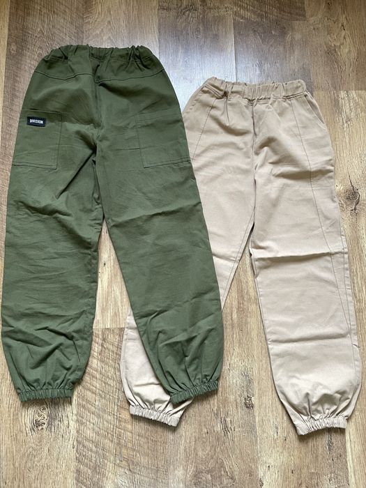 2 шт Дитячі підліткові штани джогери 11-12 років 140-150 зріст