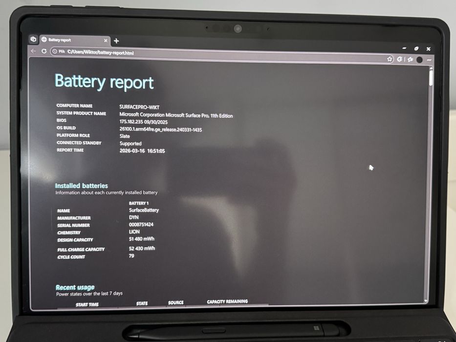 Microsoft Surface Pro 11 OLED X Elite 16/512 + etui + 3mk + GW 2027