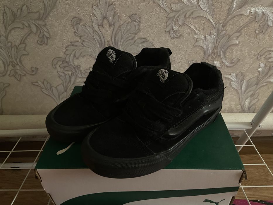 Vans Knu Skool Black оригинал, вансы