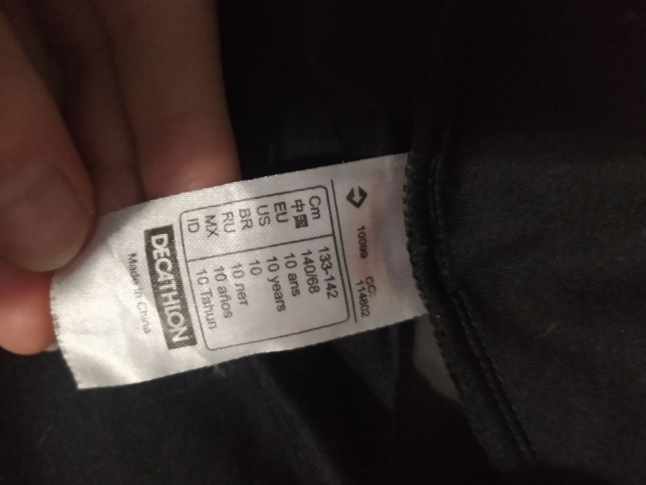 Komplet bielizny termoaktywnej Wedze Decathlon 140 cm (10 lat)