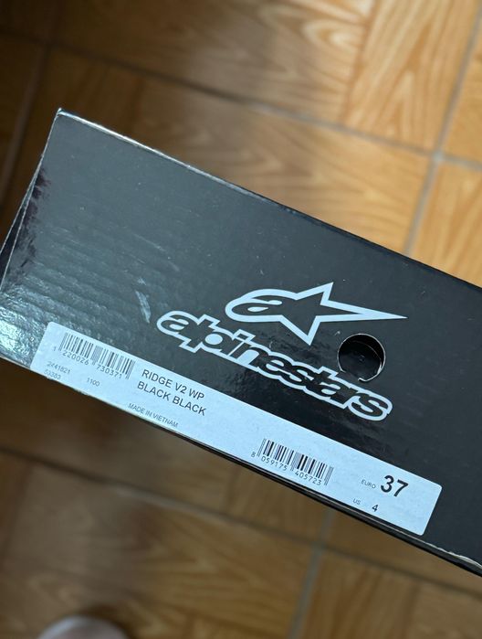 Botas Alpinestars Ridge V2 WP Black