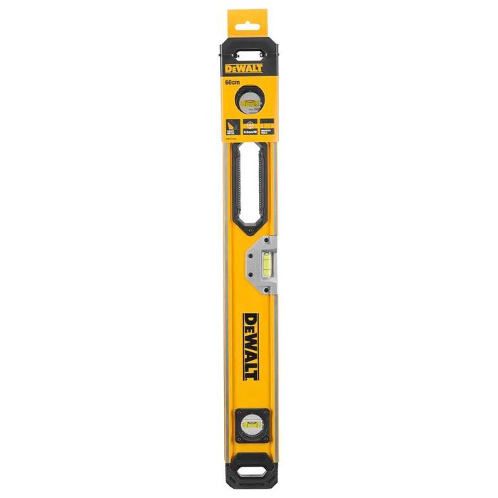 DeWALT DWHT0-43224 Рівень алюмінієвий 600мм з трьома капсулами