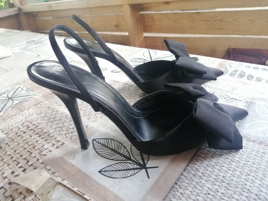 Чорні туфлі Zara 39р.