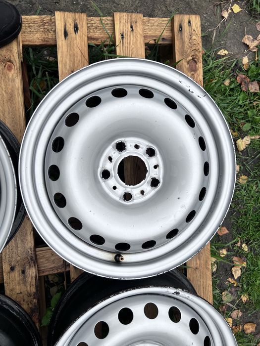 4xfelga stalowa 15” MERCEDES/RENAULT (5x108 ET44)