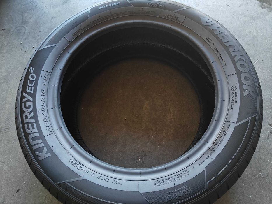Шини літні ПАРА R16 205 55 Hankook Kinergy Eco2 гарний стан 2023р