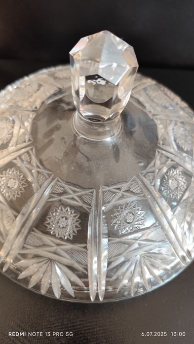 Szkło Kolorowe PRL-u Wazony Patery Owocarki