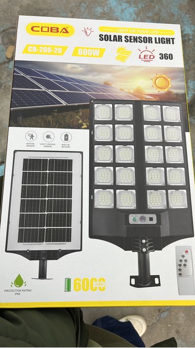 Iluminação led exterior ultra potentes com suporte