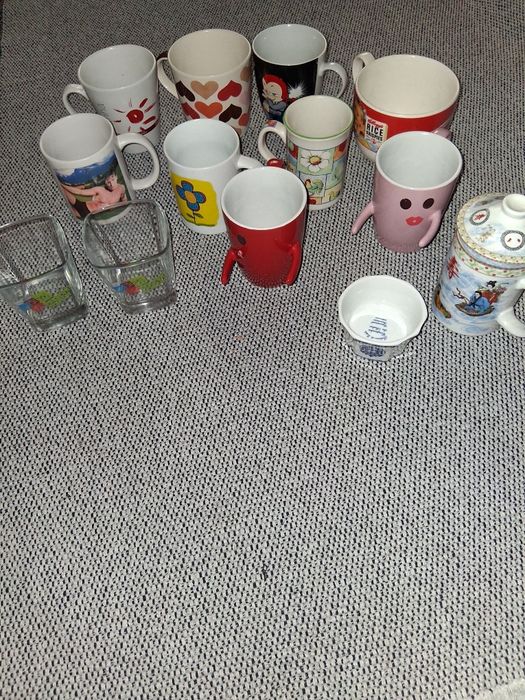 Pratos antigos,canecas,copos