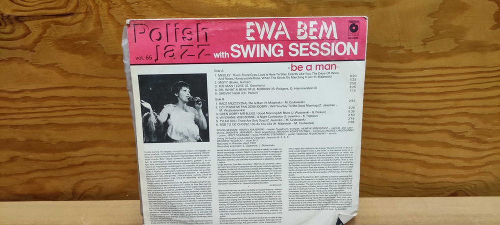 płyta winylowa Ewa Bem