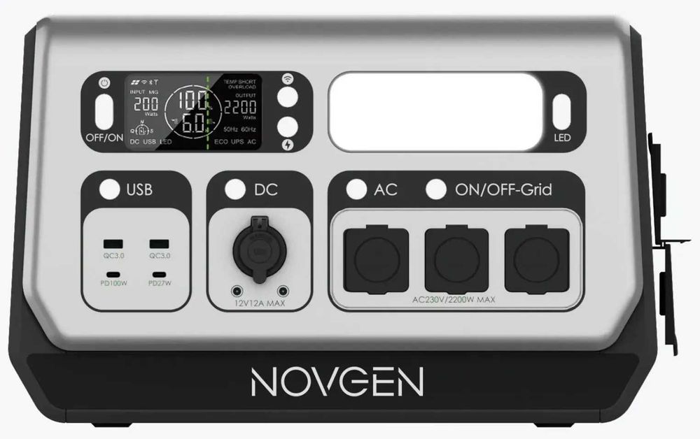 Novgen NOVB2048 Зарядна станція типу екофло альтек 2400 Вт ОПТ РОЗДРІБ