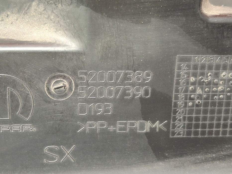 Cava roda trás esquerda FIAT 500 (312_)
