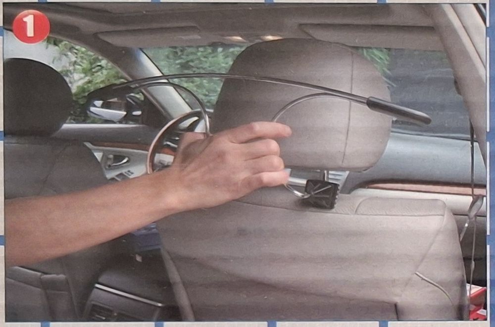 Cabide novo para aplicar no carro