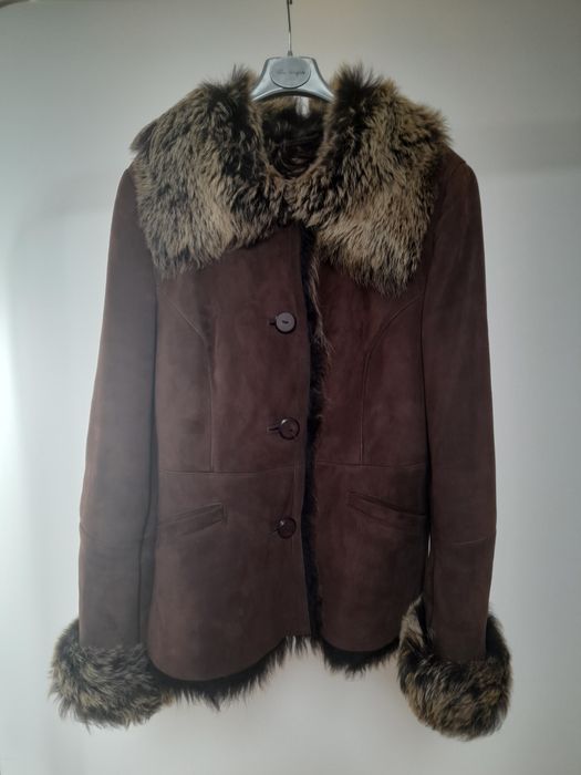 Kożuch damski krotki OCHNIK