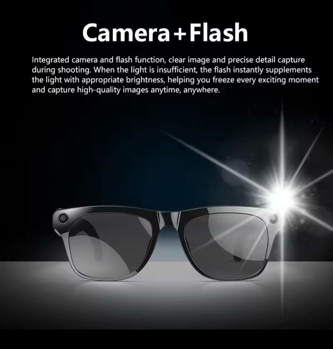 AI Smart Glasses розумні окуляри з камерою Bluetooth та перекладачем