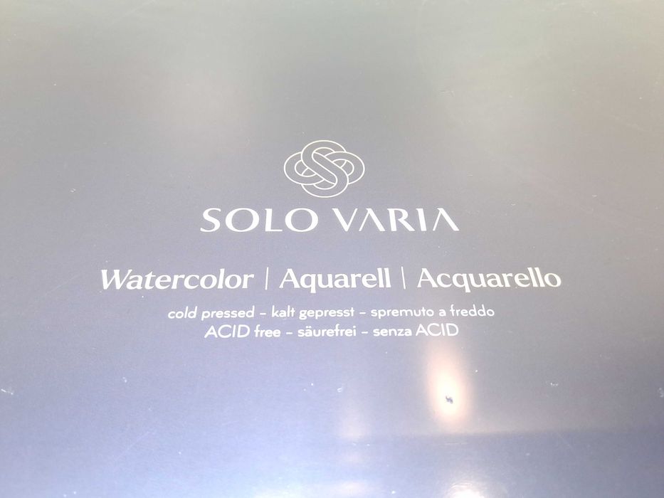 Y293 Blok Do Akwareli Solo Varia A3 300g 100% Bawełna Cold Pressed 20A