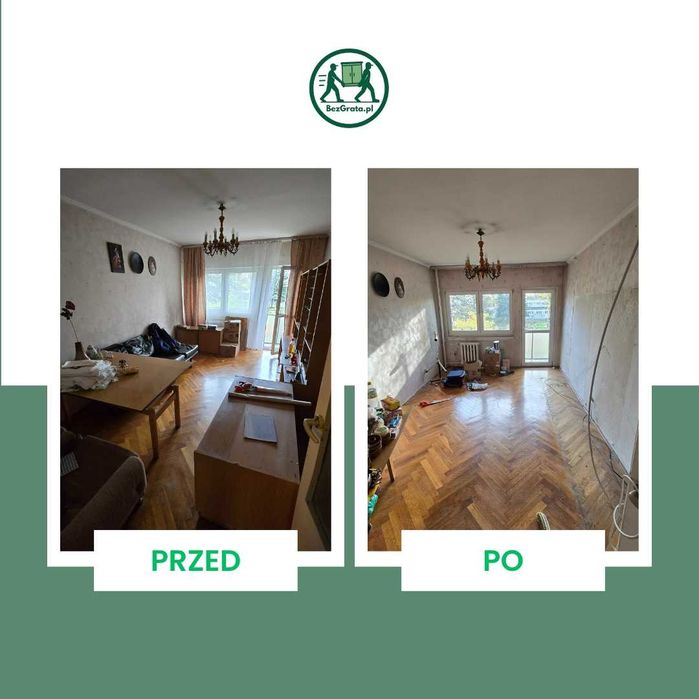 Opróżnianie, Sprzątanie, Ozonowanie, Utylizacja, Wywóz! BezGrata.pl