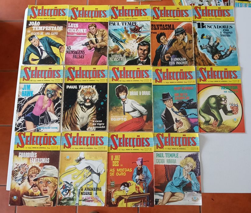 75 Livros Seleções do Mundo de Aventuras