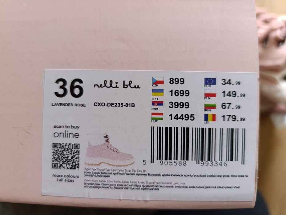 Buty zimowe trzewiki trapery CCC rozmiar 36