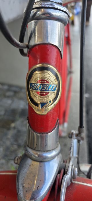 Bicicleta antiga chrysler rara