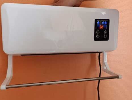 обігрівач настінний з пультом дуйка тепловентилятор із сушаркою кондиц