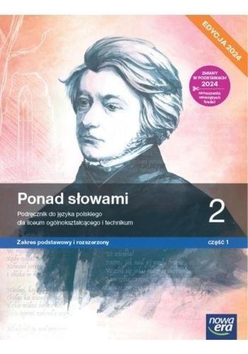 J. Polski LO 2 Ponad słowami Podr ZPiR cz.1/2024 Rok wydania: 2024,