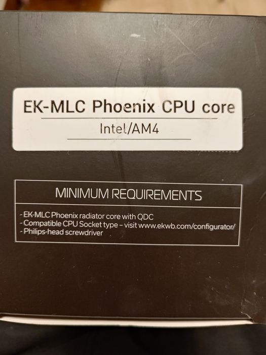 EK-MLC Phoenix CPU Cooling Module blok wodny