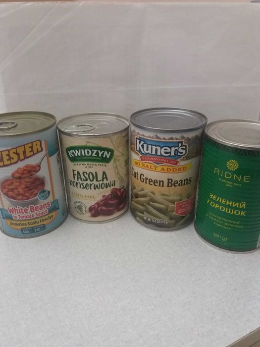 Консерви, мука, інше