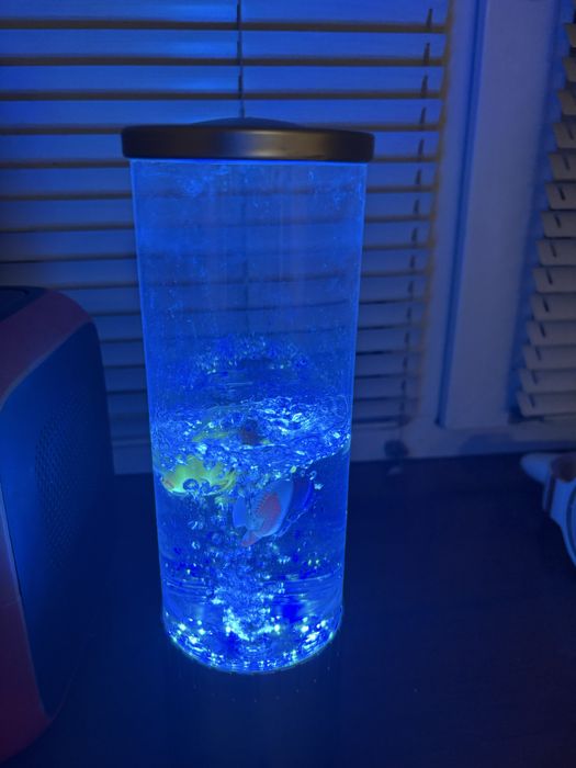 Барвистий  світлодіодний нічник з рибками