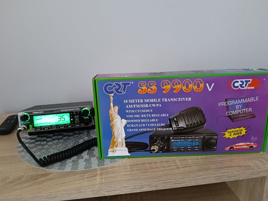 Radio cb crt ss9900v nowe.