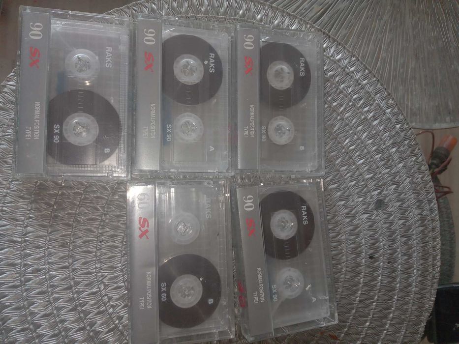 Zestaw kaset magnetofonowych Raks 90SX