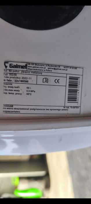 Bufor wiszący Galmet 63l SG(B)