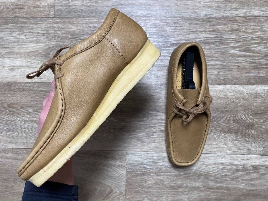 Черевики Clarks Wallabee Brown Leather 40-41