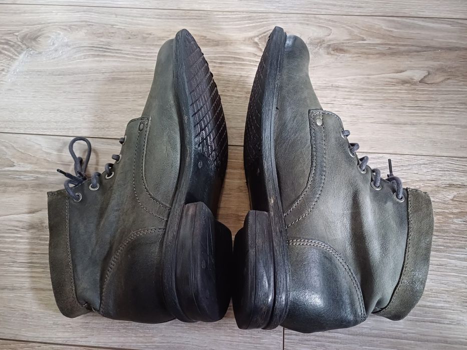 Męskie skórzane trzewiki Fernando Strappa rozm 40.