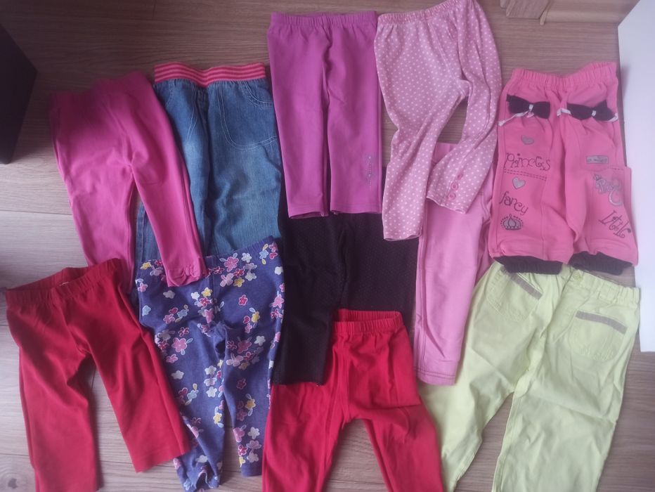 Paka ubrań dziewczynka r. 80/86