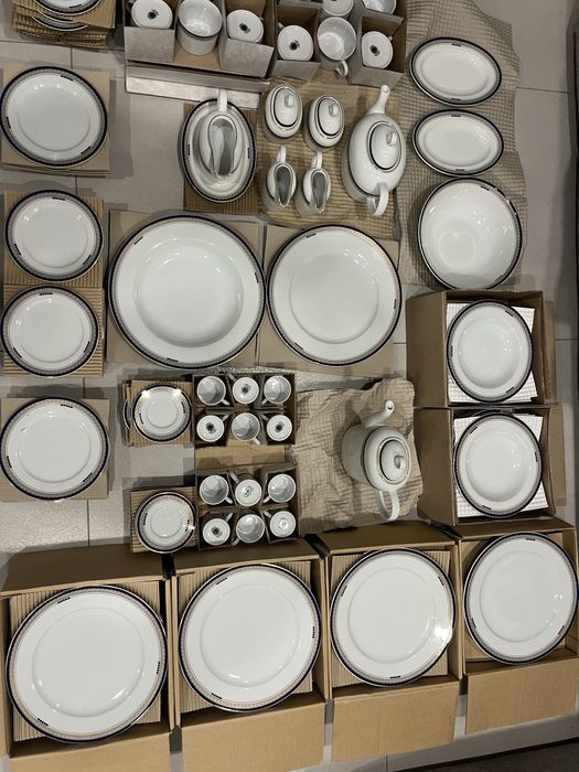 Conjunto porcelona Bohemia fine porcelain completo(Republica tcheca)