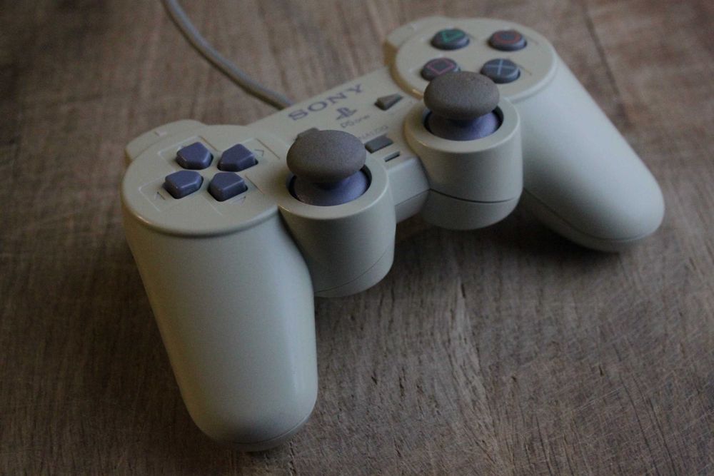 Геймпад "Dual Shock" Джойстик Аналоговый Sony PlayStation 1 (PS1)