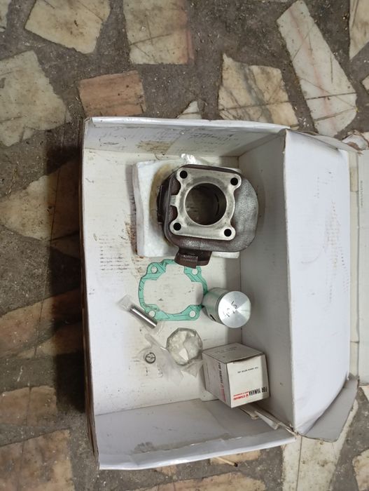 Cilindro mais pistão Aprilia rally 50cc